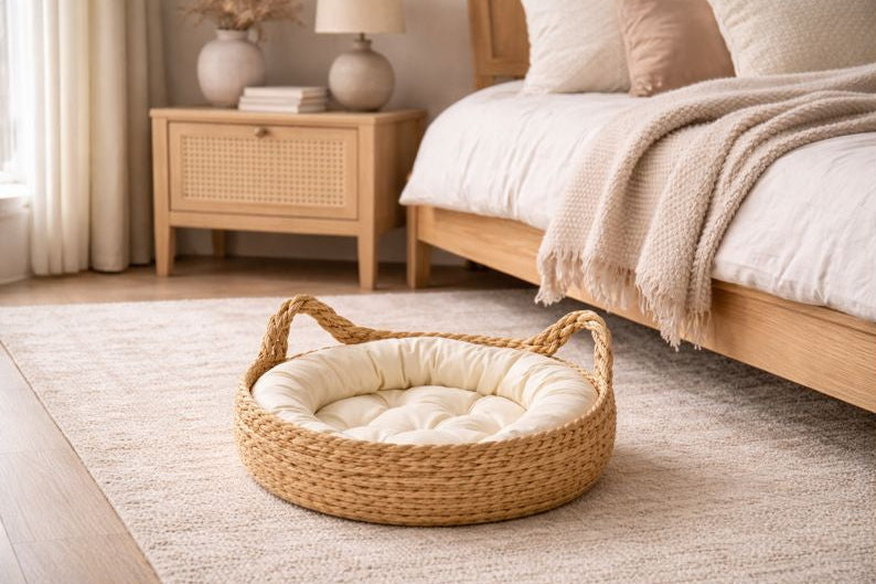 Panier tressé pour chat ORÉA