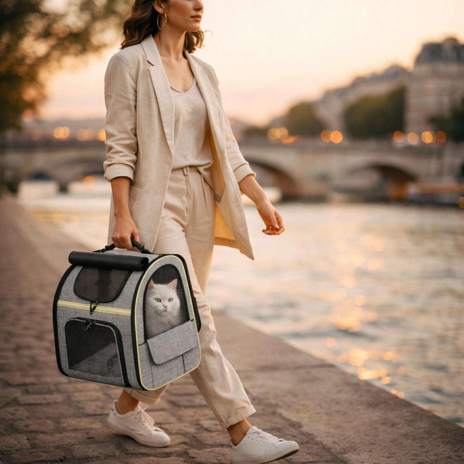 Nos sacs de transport