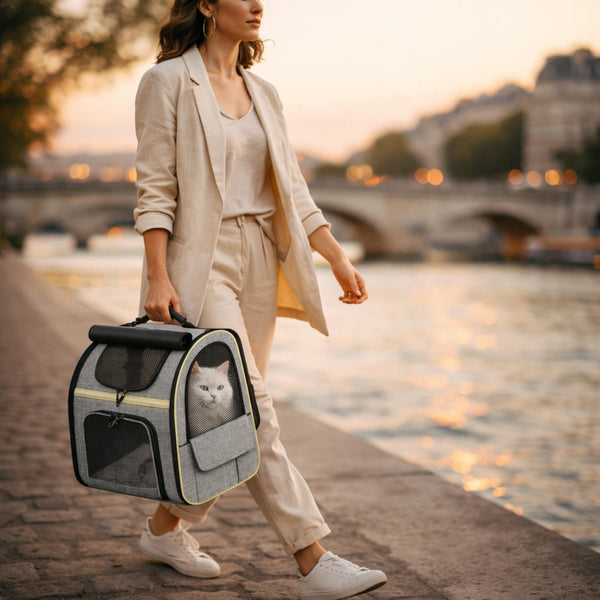 Nos sacs de transport