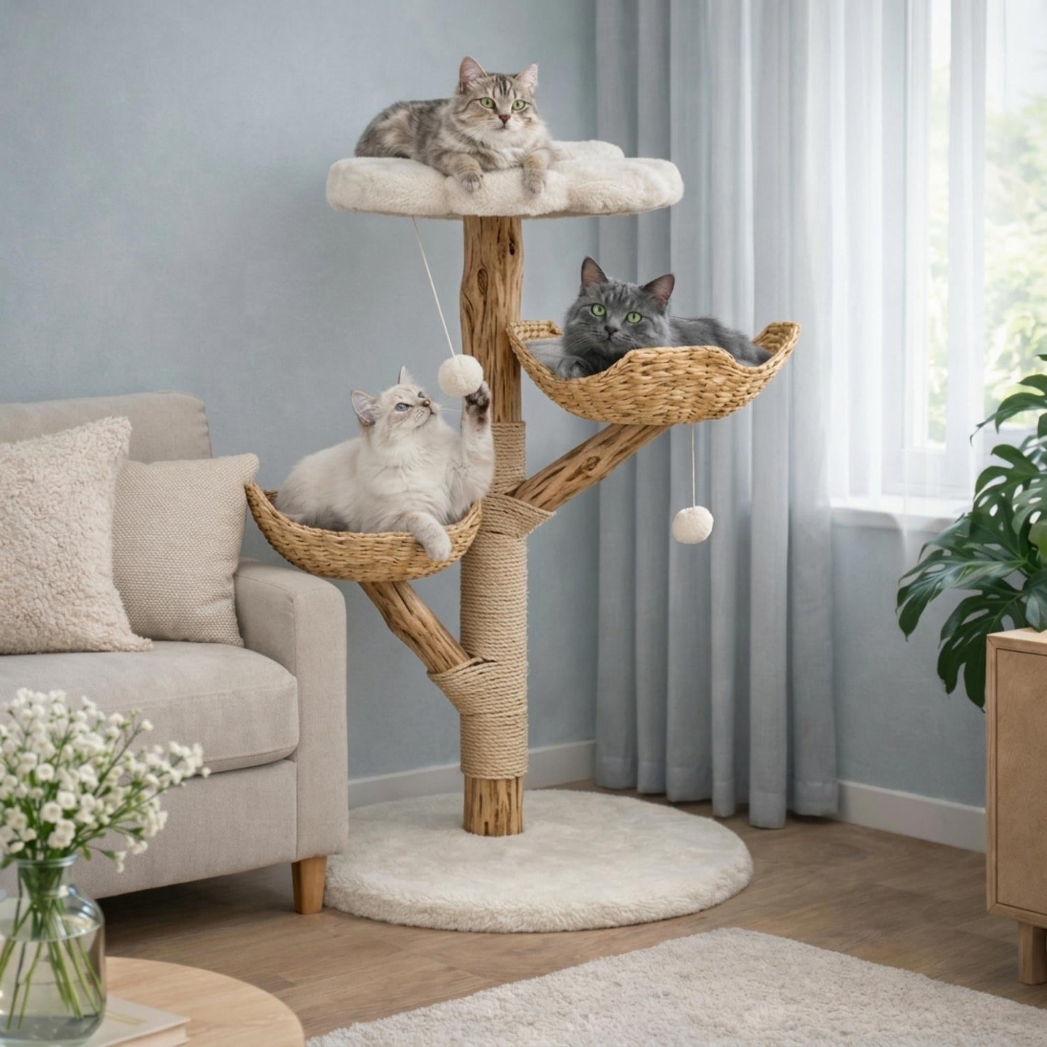Nos arbres à chats
