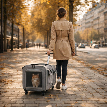 Sac de transport pour chat à roulettes – VERO