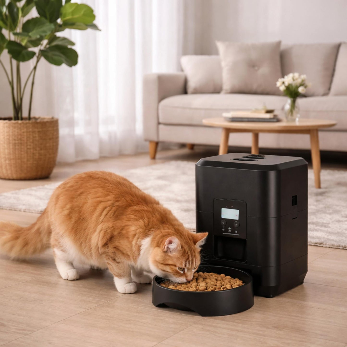 Distributeur automatique de croquettes connecté Wi-Fi - PULSE