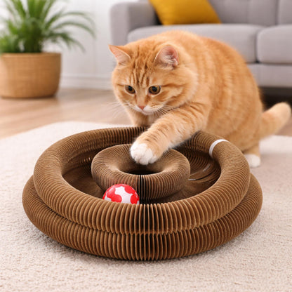Griffoir pour chat interactif design naturel – ZENTO