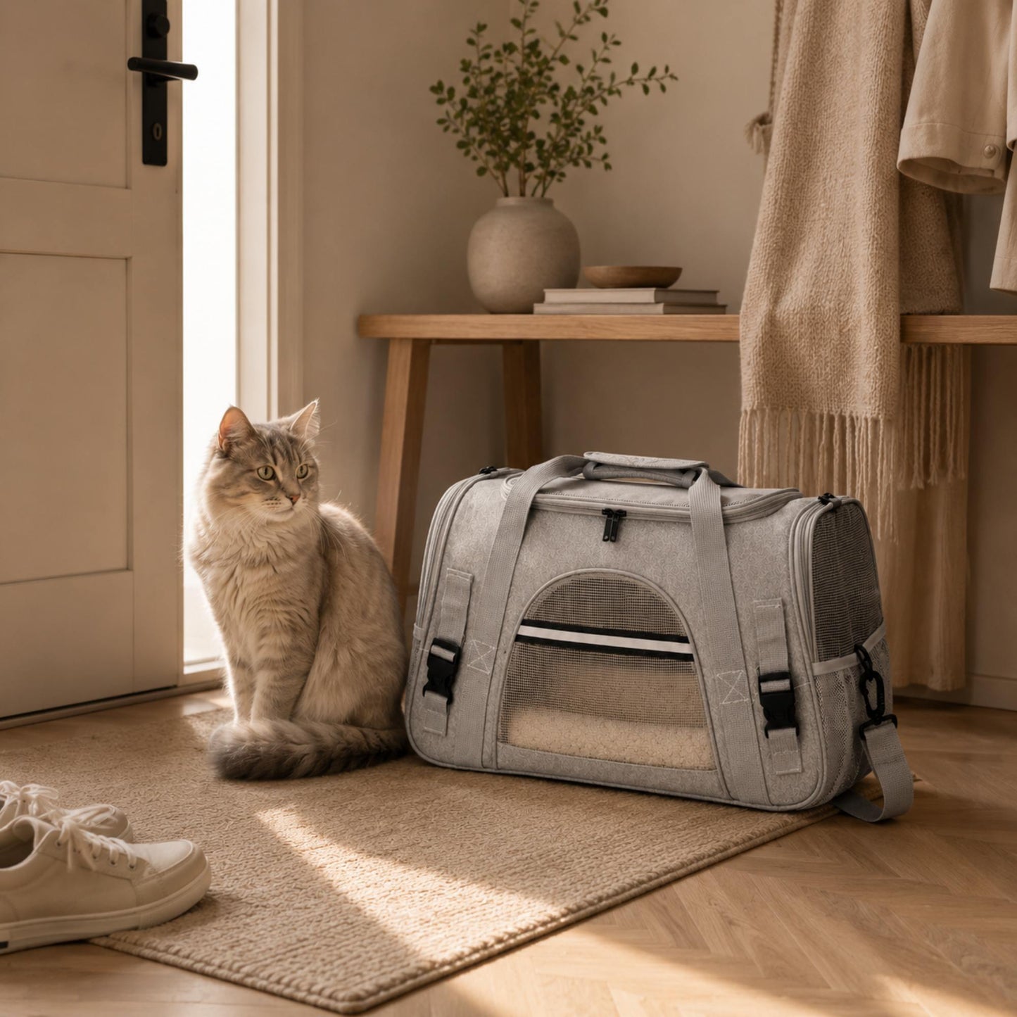 Sac de transport pour chat respirant  – LUMI