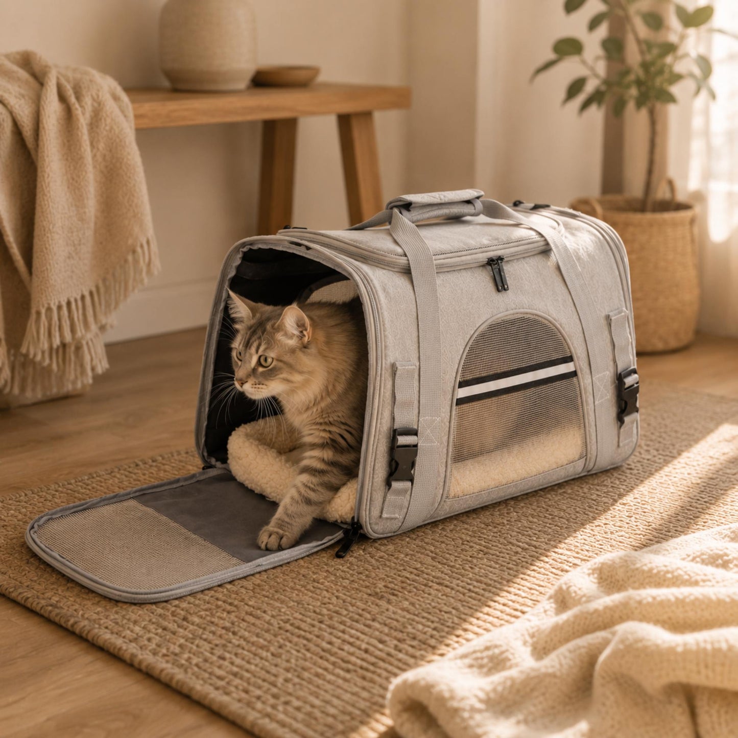Sac de transport pour chat respirant  – LUMI
