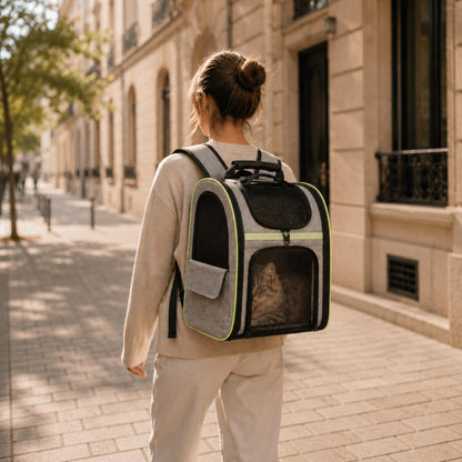 Sac à dos de transport extensible pour chat – ORIA