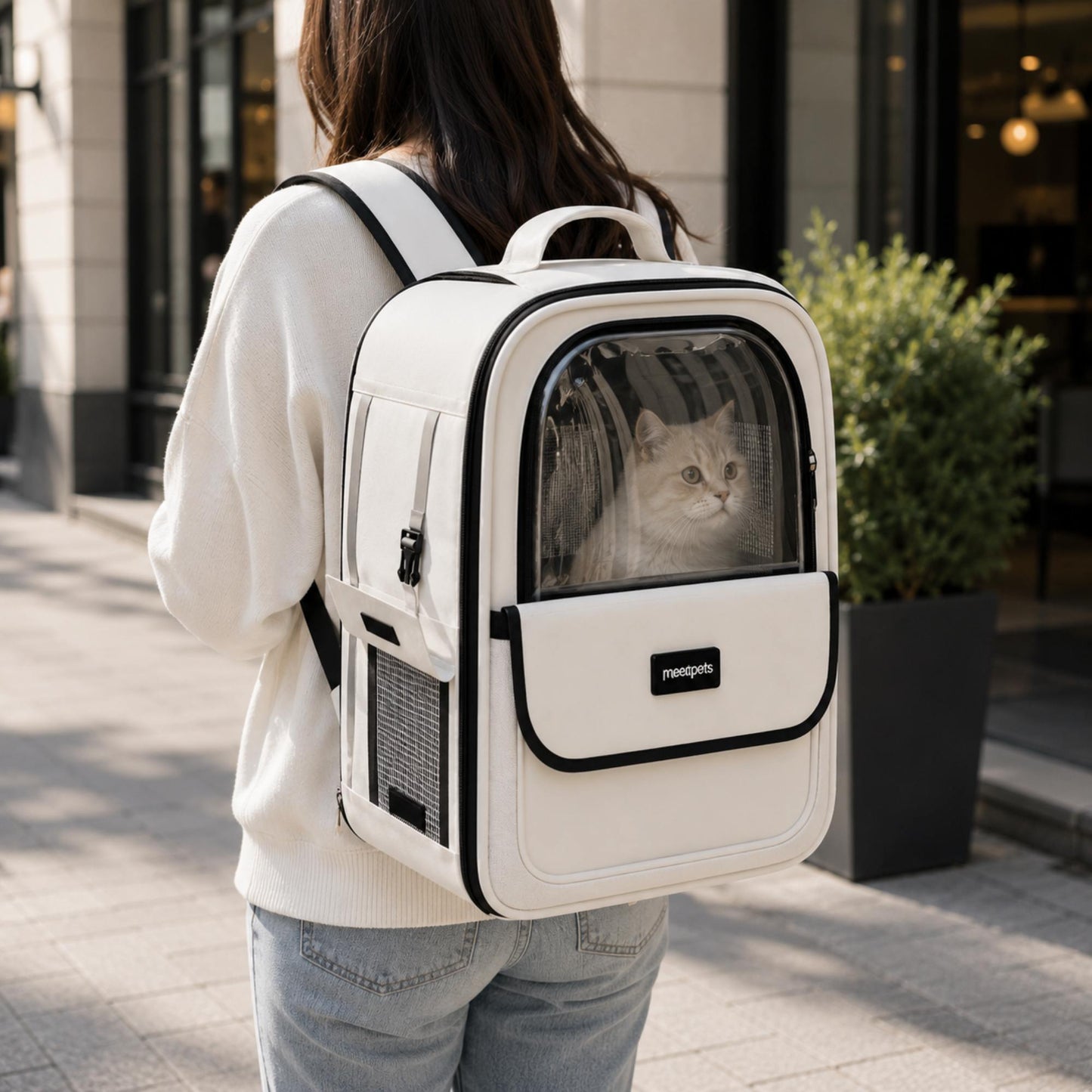 Sac à dos de transport capsule pour chat – KANO