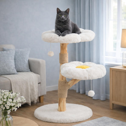Arbre à chat bois compact – KIRO