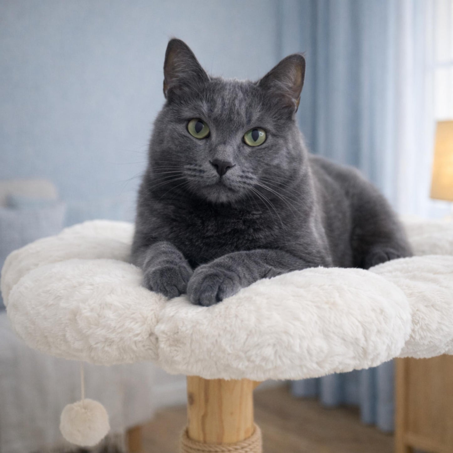 Arbre à chat bois compact – KIRO