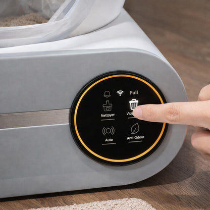 Litière autonettoyante connectée | Moustache & Cie