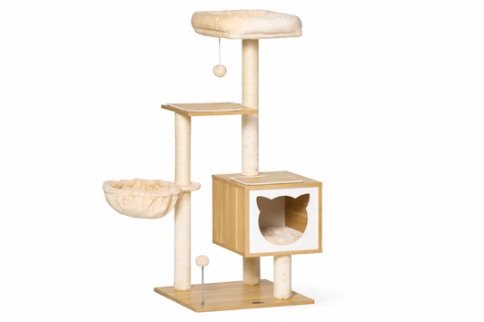 Arbre à chat en bois SYLVA