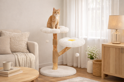 Arbre à chat en bois SOHO