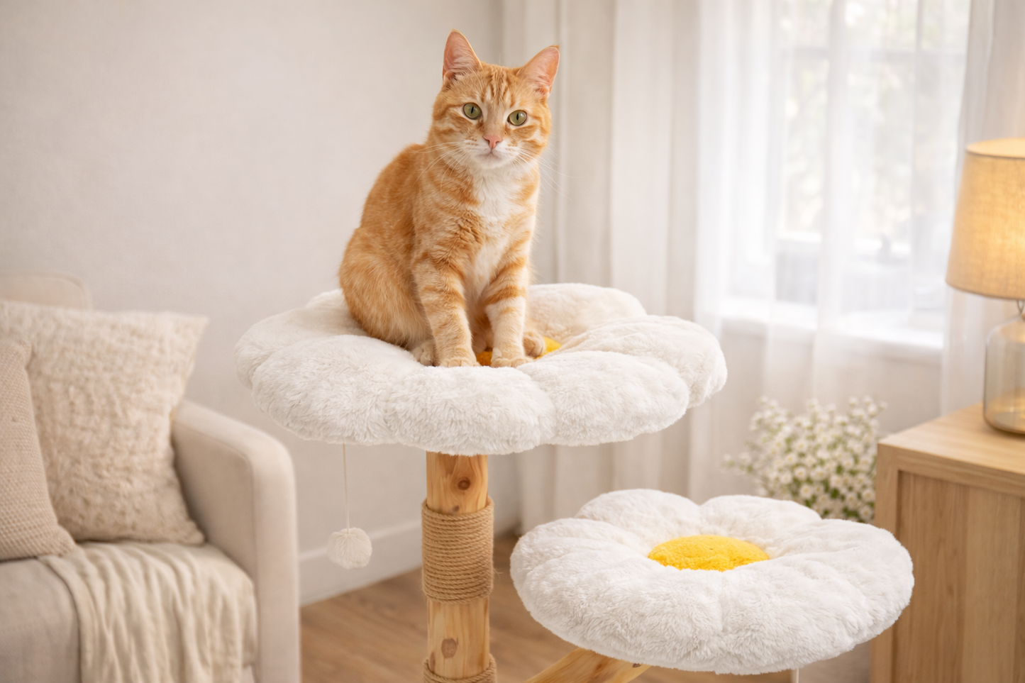 Arbre à chat en bois SOHO