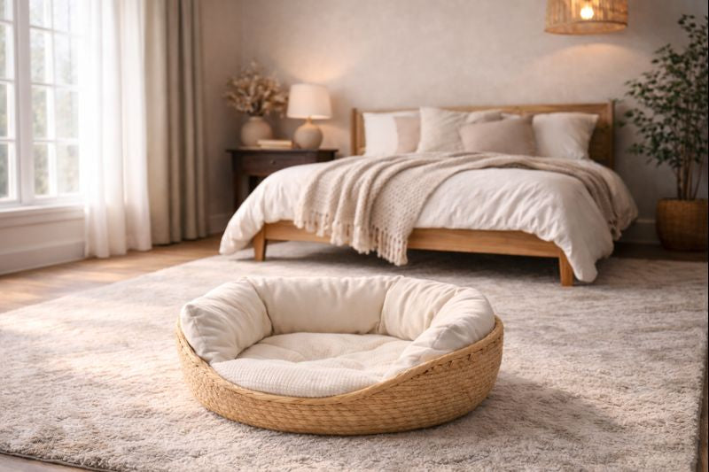 Panier tressé pour chat ELARA